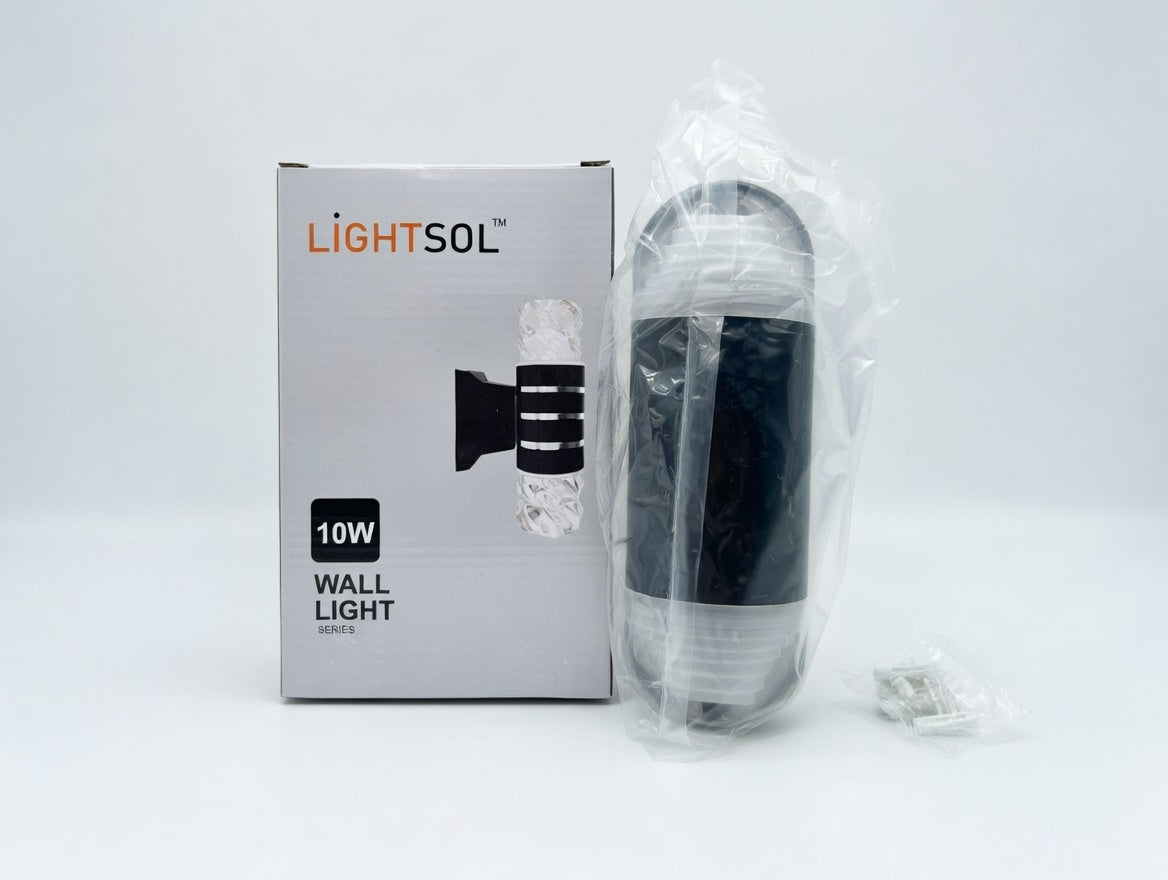 Warm Glow Cylindrical Outdoor Light
