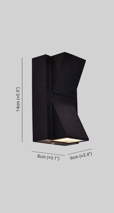 Double side Contemporary Outdoor Light