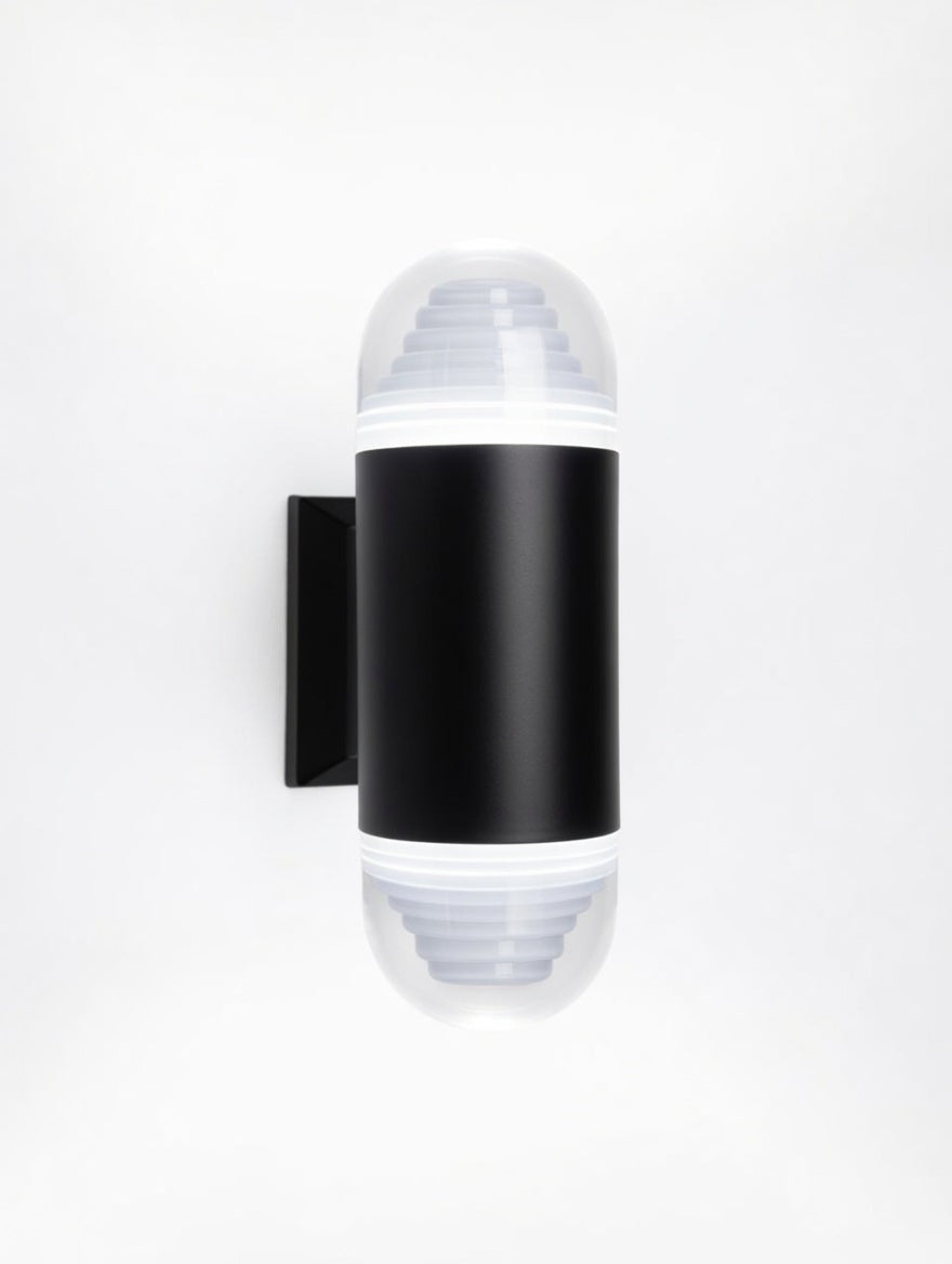 Warm Glow Cylindrical Outdoor Light