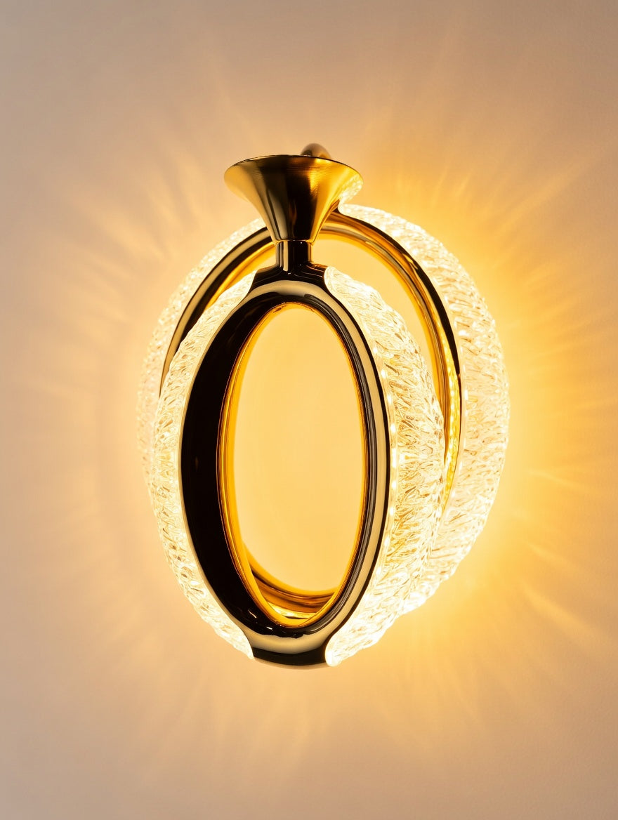 Aurora Halo Luxe Wall Light