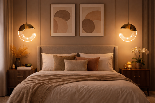 Crescent Glow Pendant Light
