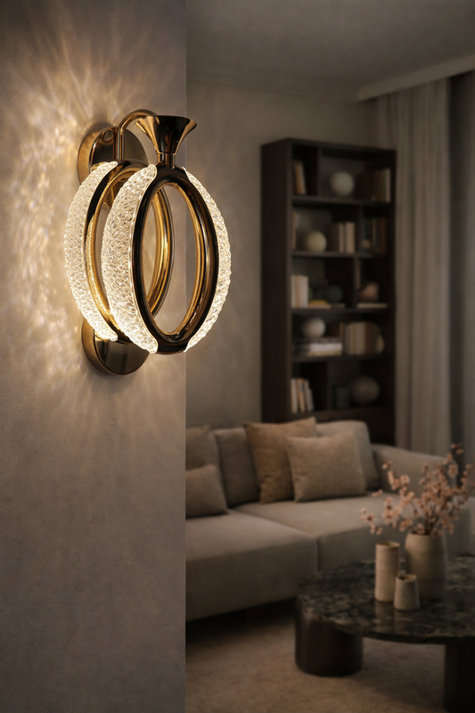 Aurora Halo Luxe Wall Light