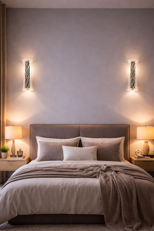 Geometric Cylinder Wall Sconce