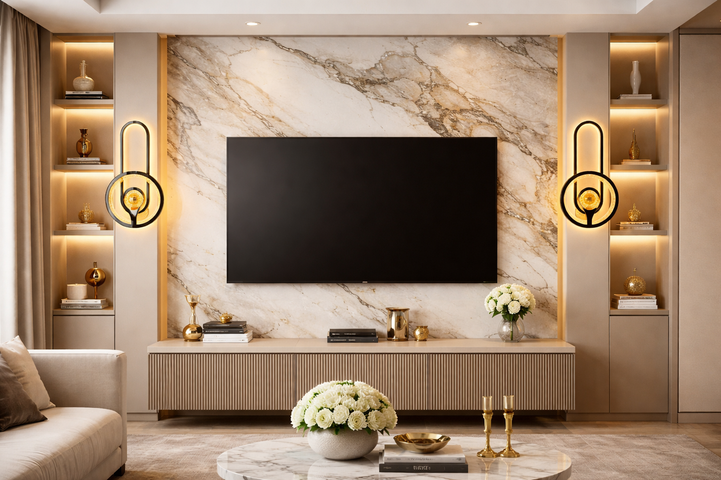 Orion Halo Wall Sconce