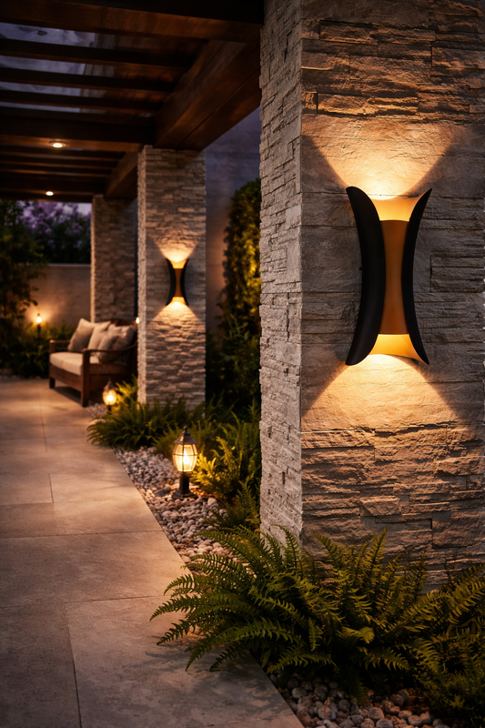 Warm Ambient Outdoor Light