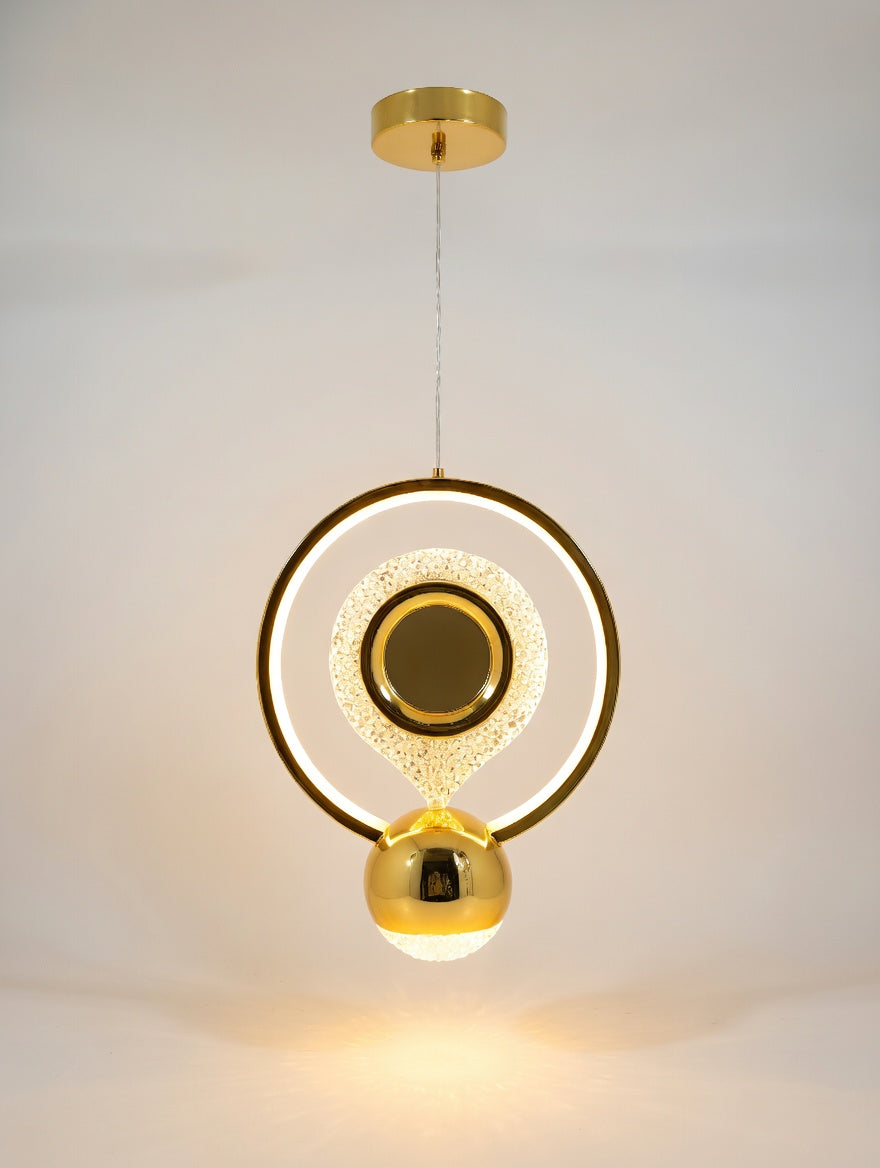 Aurora Halo Pendant Light