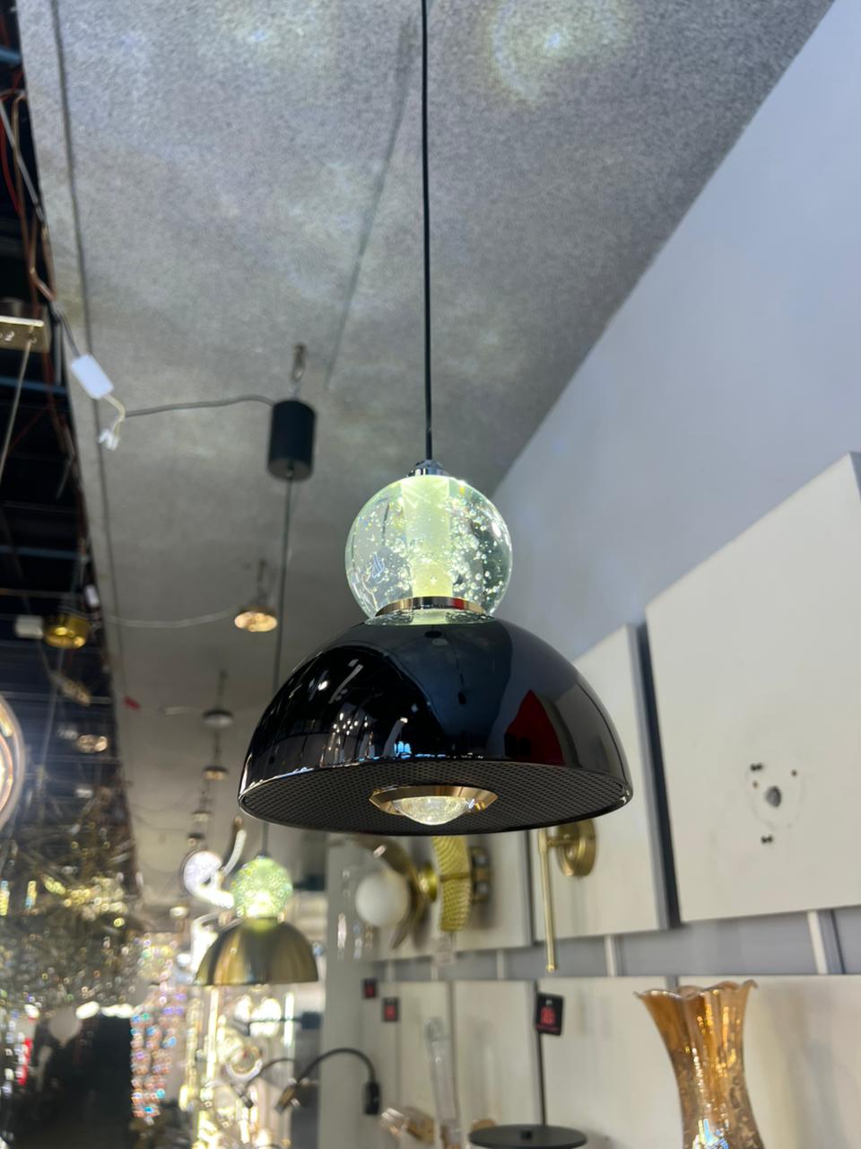 Crystal Dome Pendant Light