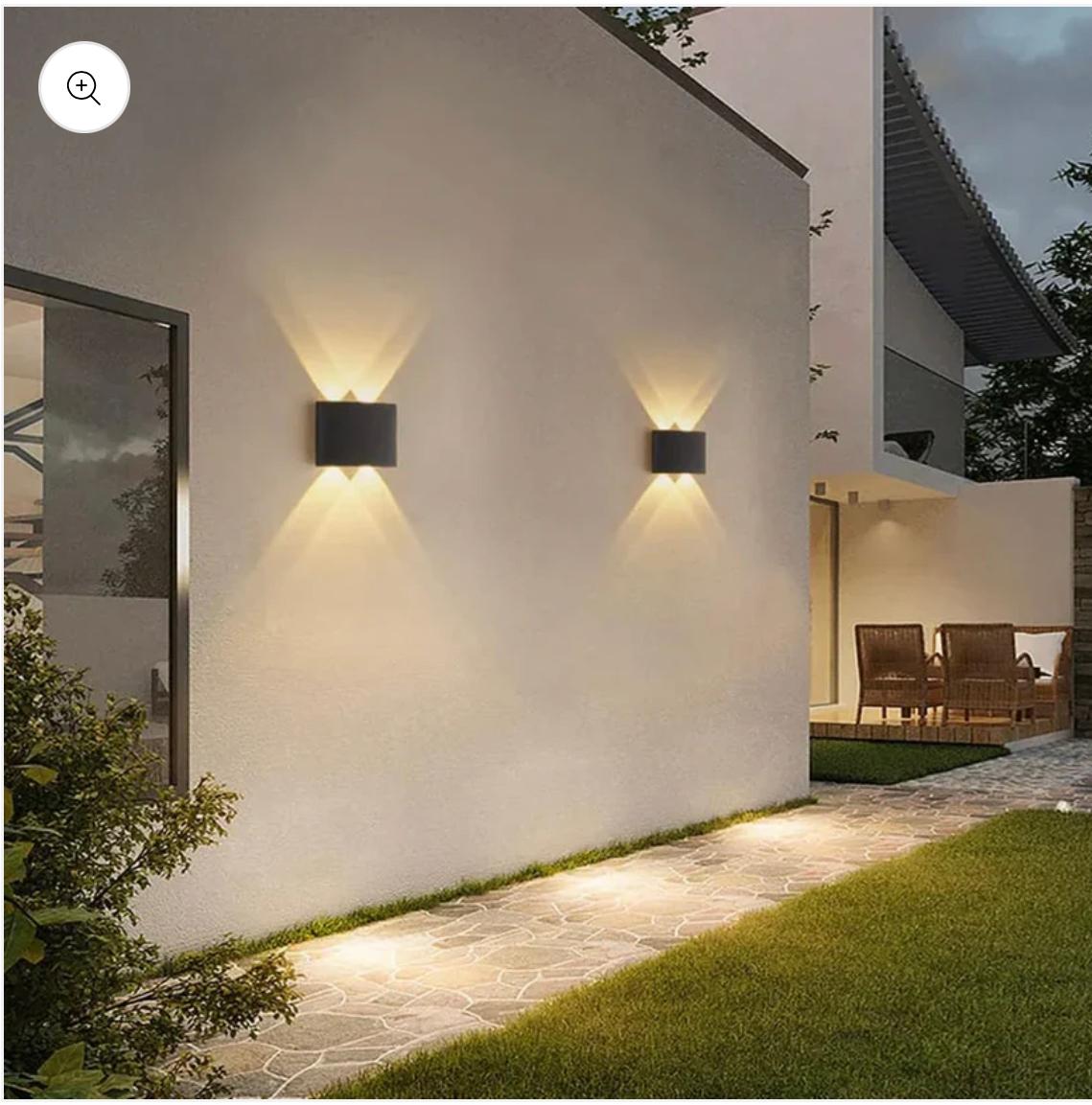 Up & Down Double Beam Outdoor Light