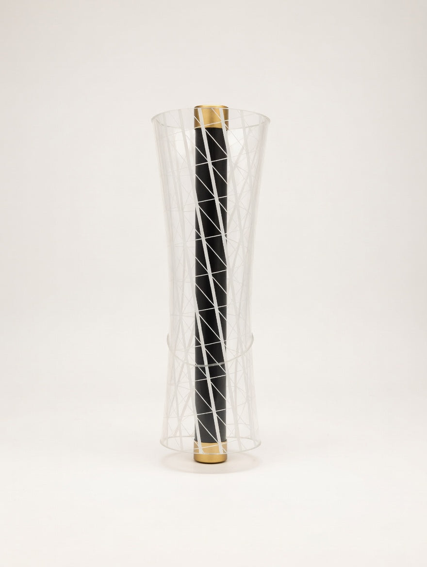 Geometric Cylinder Wall Sconce