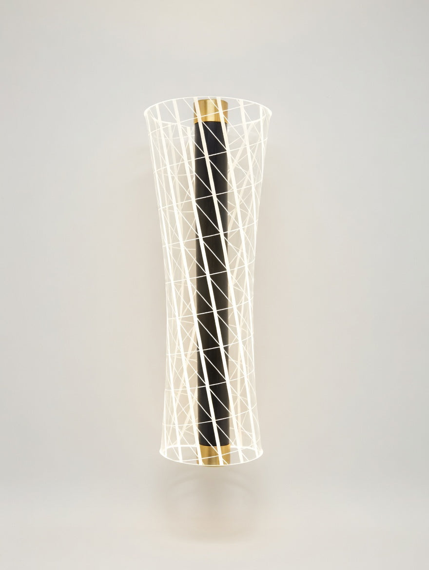 Geometric Cylinder Wall Sconce