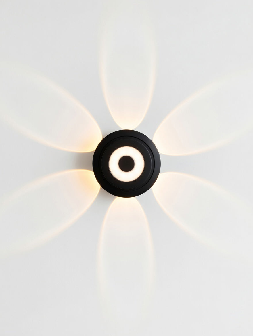 Round Multi-Beam Outdoor Light
